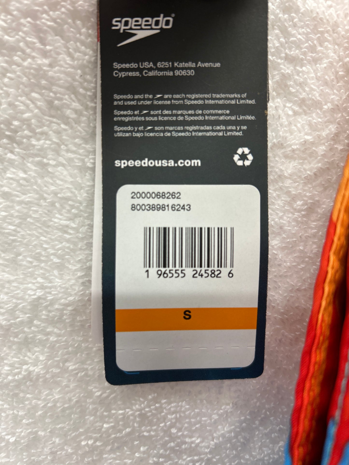 Speedo Hydro Square Leg Arctic Glass Size Large