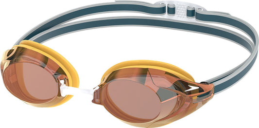 Speedo Yellow Vanquisher 3.0 Mirrored Goggle