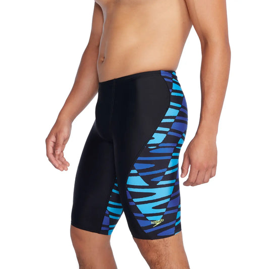 Speedo Blue Disco Boom Splice Jammer Size 24