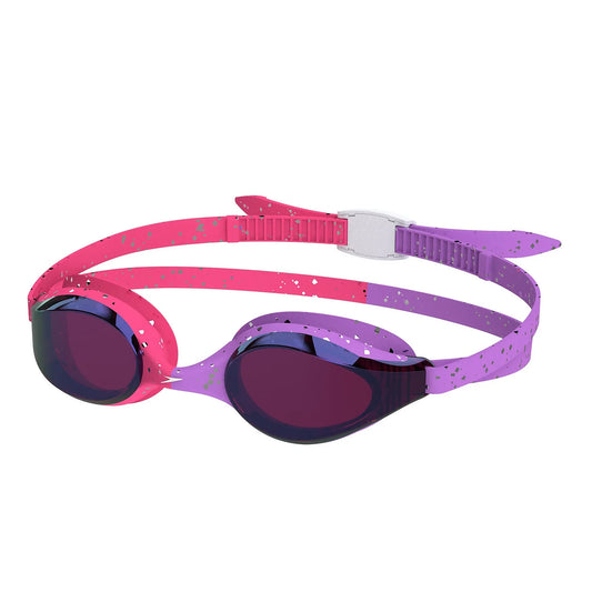 Speedo Pink/Purple Youth Hyper Flyer Mirrored Goggle Limited Edition