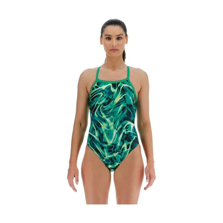TYR Green Electro Diamondfit Size 36