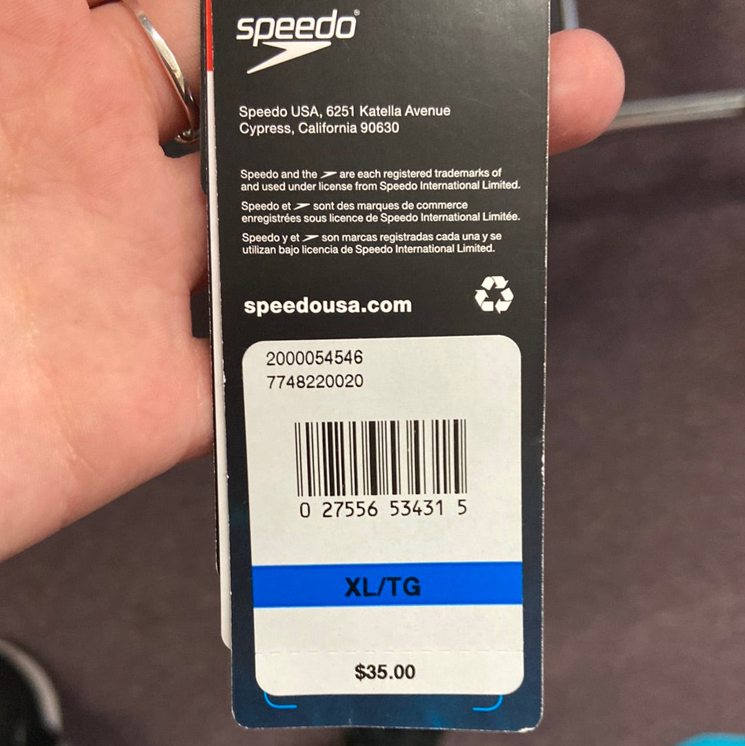 Speedo Grey Long Sleeve Easy Swim Shirt Size X Large