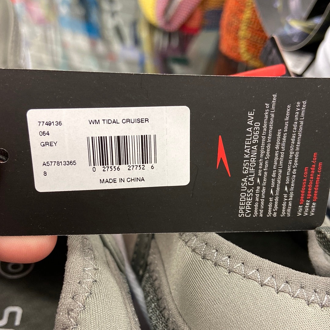 Speedo Grey Women’s Tidal Cruiser Size 8