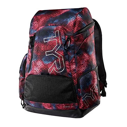 TYR Red/While/Blue Alliance 45L Backpack