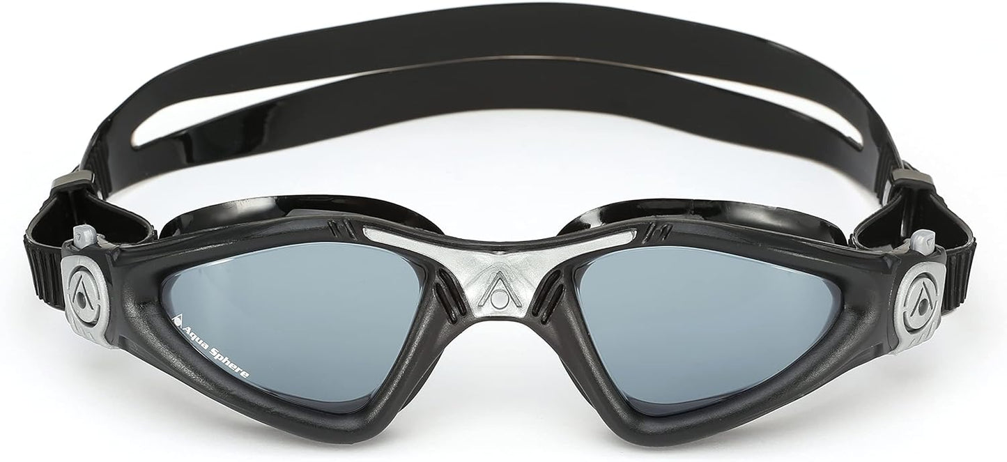 Aqua Sphere Adult Kayenne Black/Silver Tinted Lens Goggle