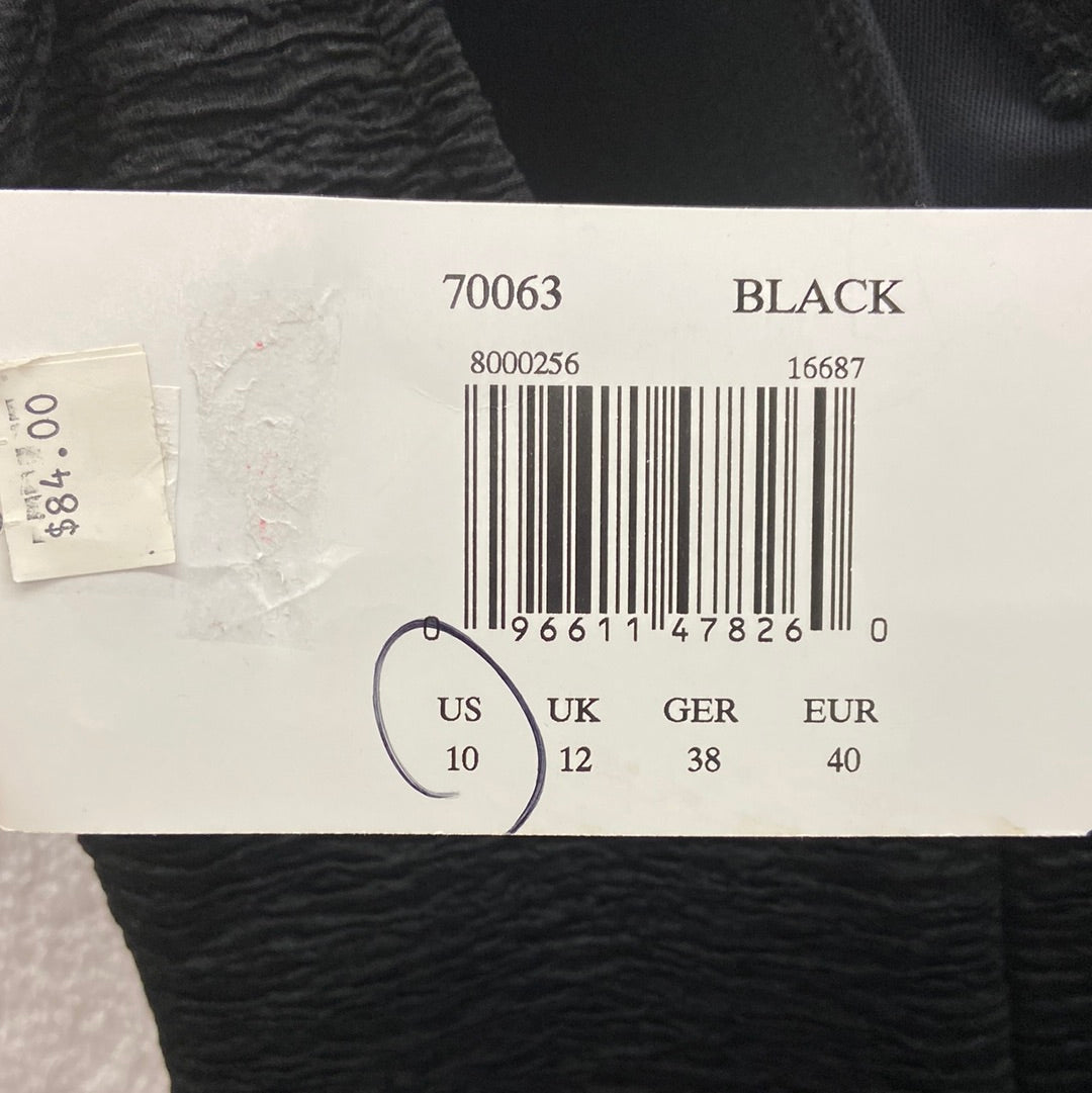 Penbrooke Krinkle Eggplant Purple One Piece Suit Size 10