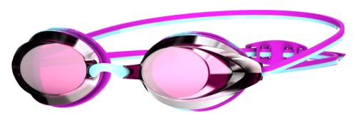 Speedo Marine Blue Jr. Vanquisher 2.0 Mirrored Goggle