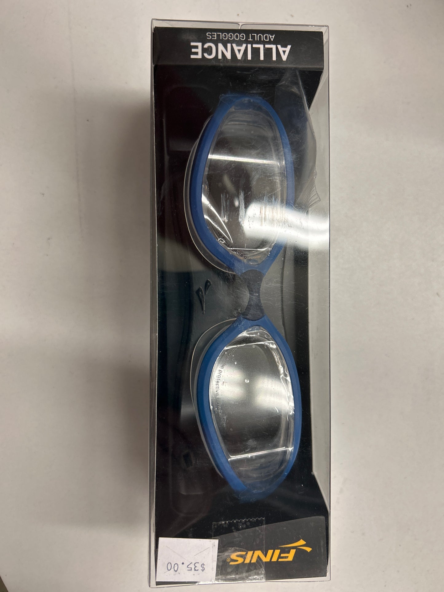 FINIS Blue/Clear Alliance Adult Goggles