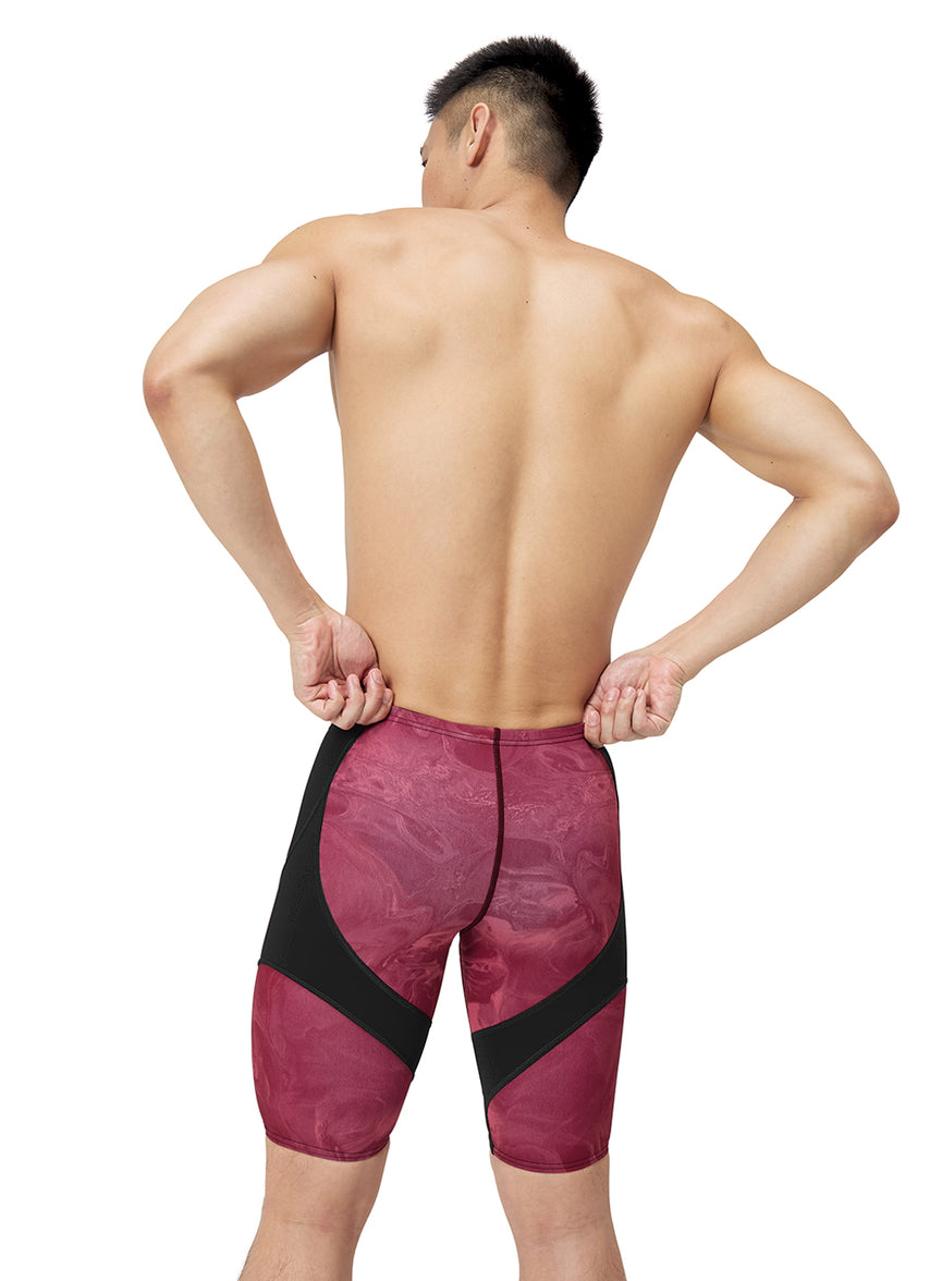 Speedo Black/Maroon Lunar Storm Jammer Size 28