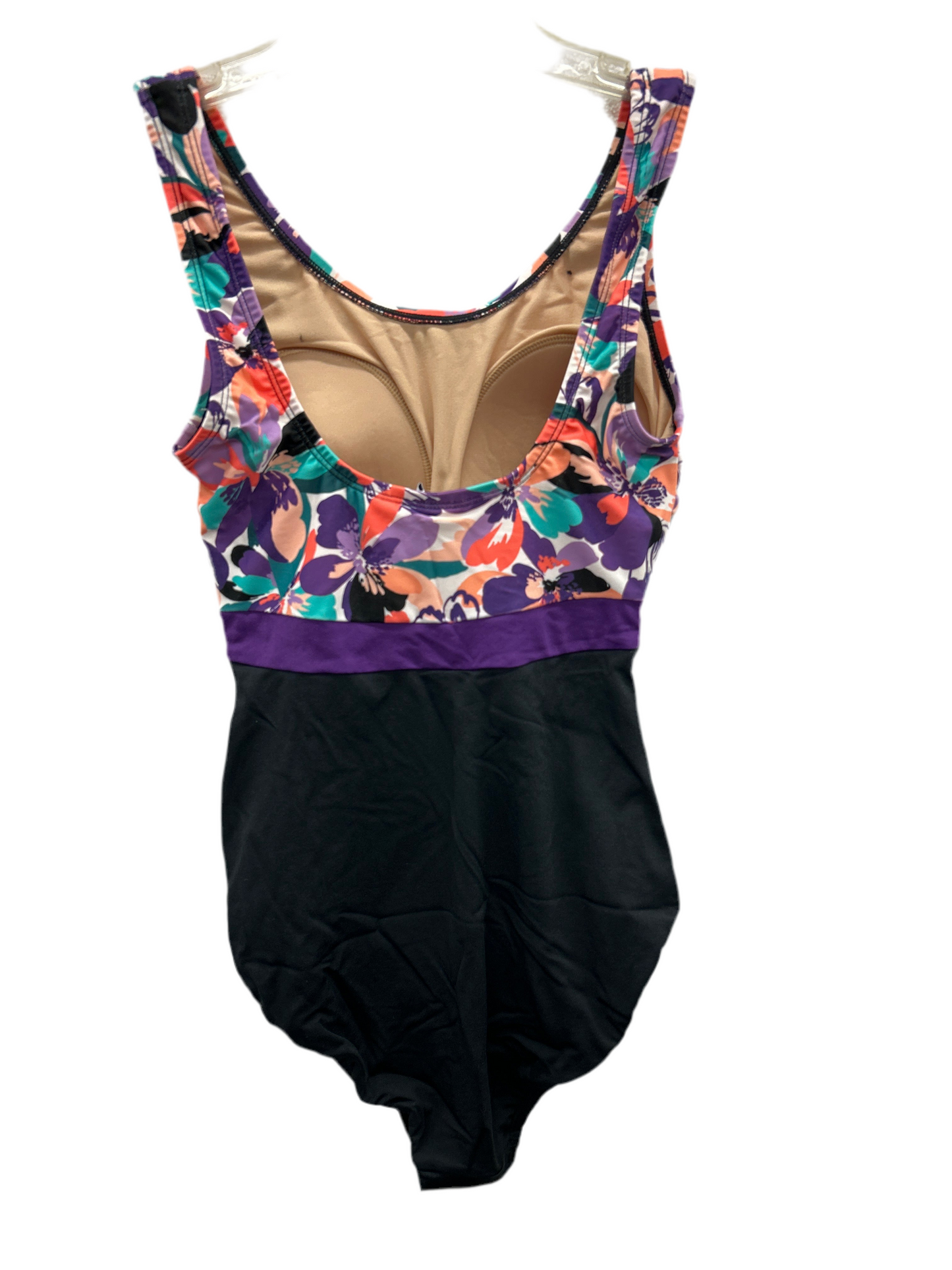 Dolfin Women’s Aquashape Printed Moderate One Piece Bonita Bloom Size 8