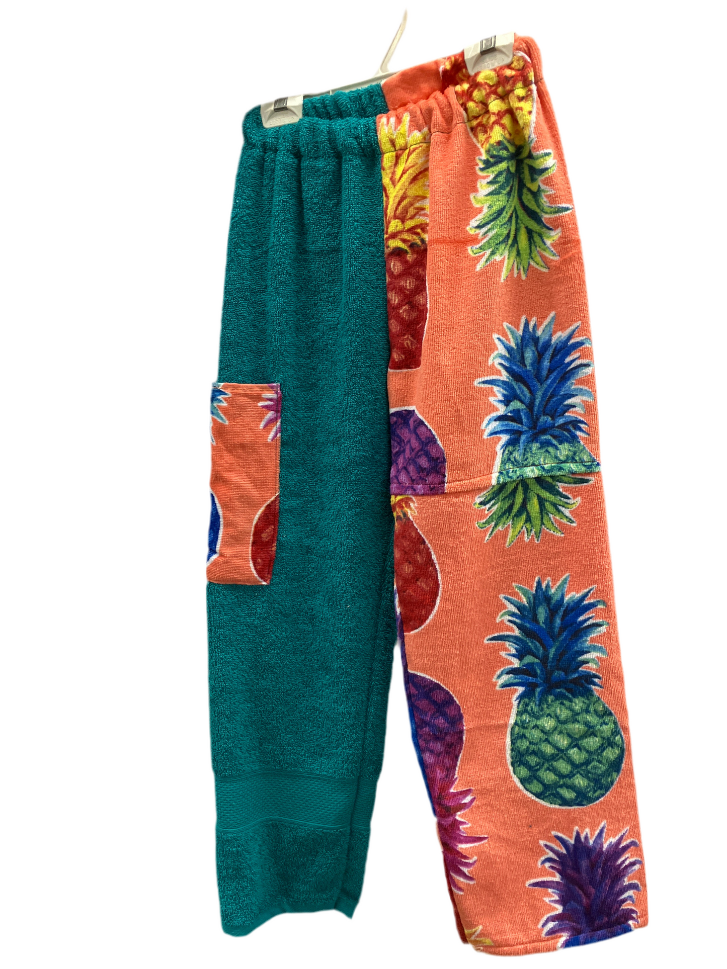 Green Pineapple Towel Pants