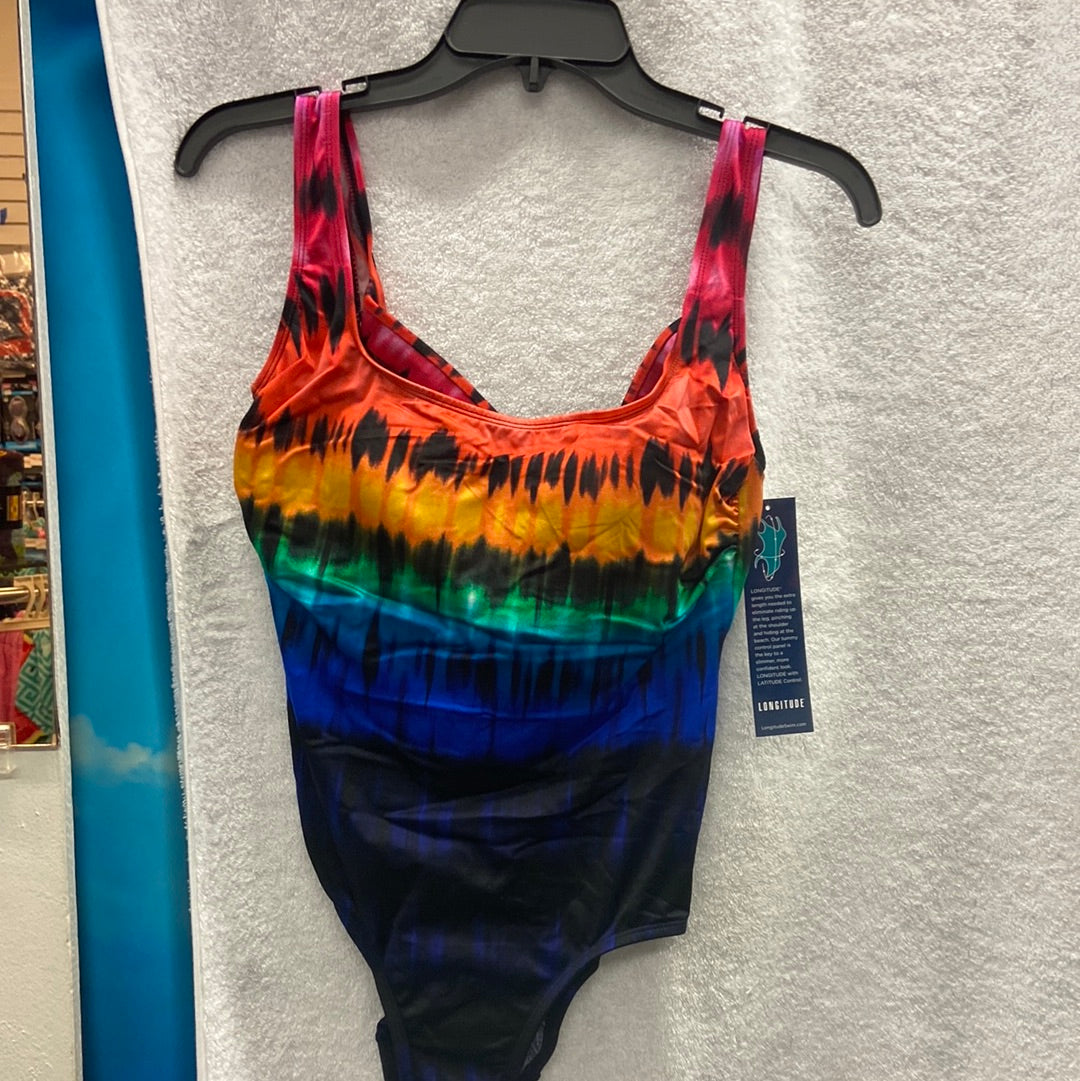 Longitude Heated Waters New Black/Multi Size 12