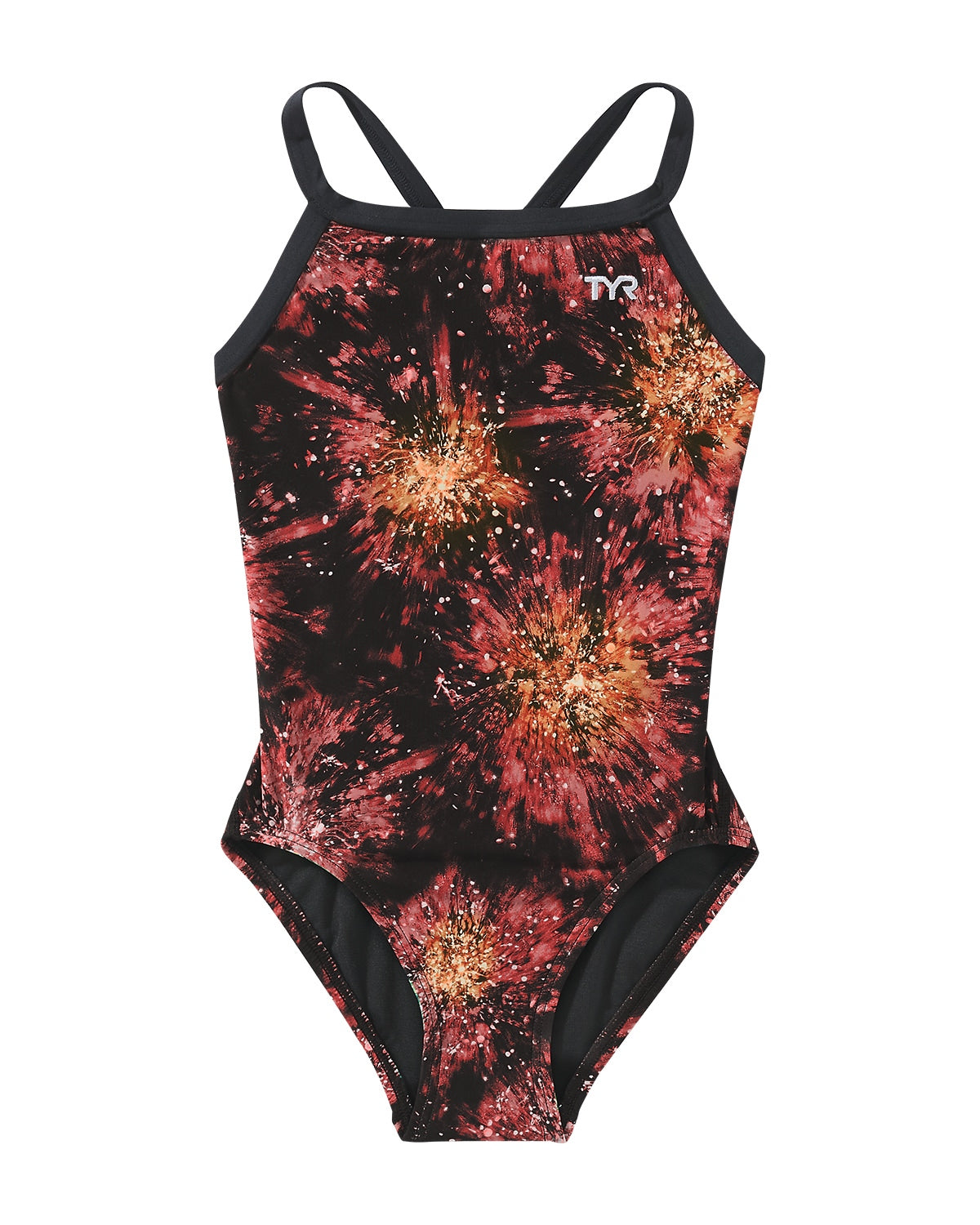 TYR Black/Red Radiant Flare Durafast Diamondfit Size 40