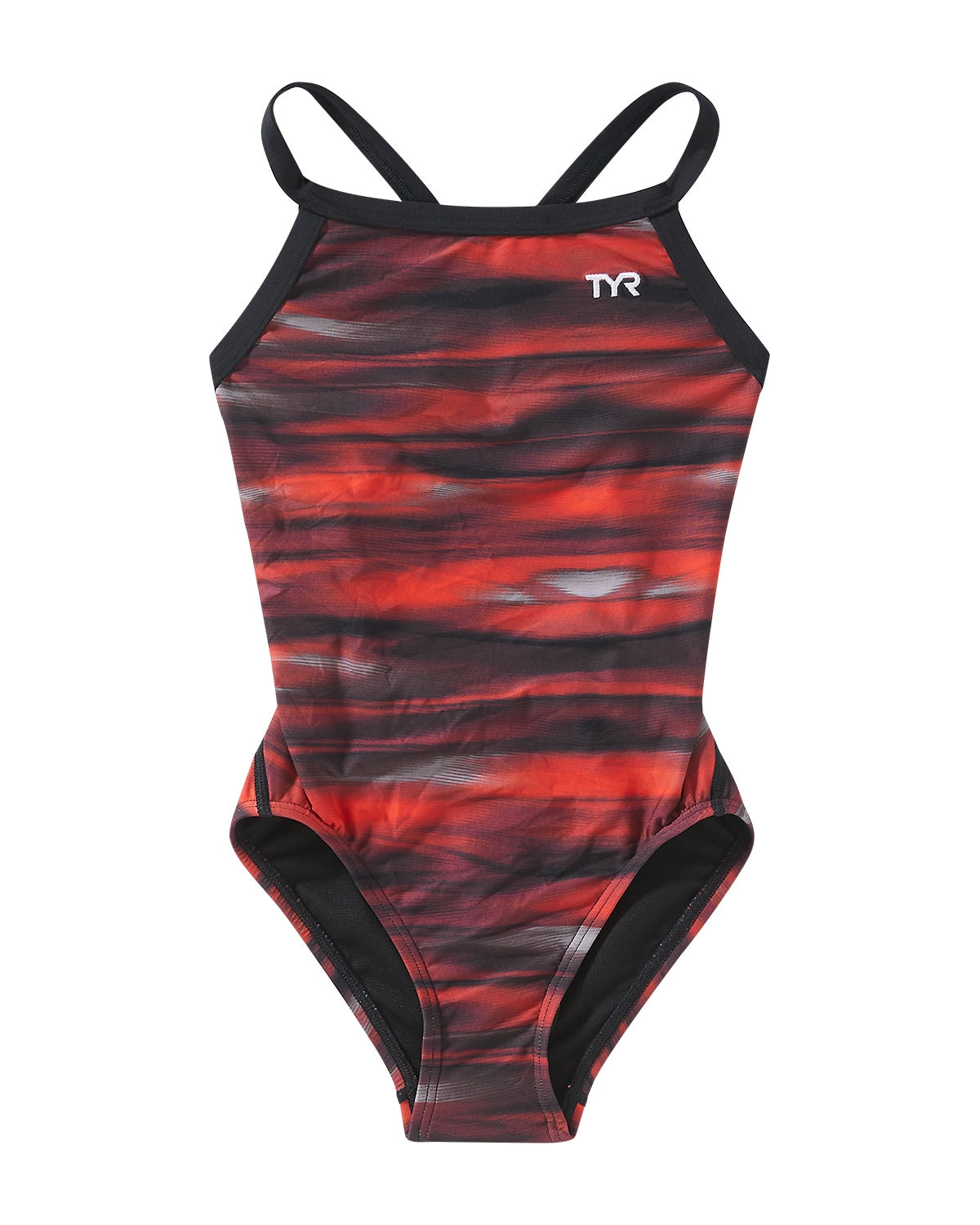 TYR Black/Red Technowave Durafast Diamondfit Size 24