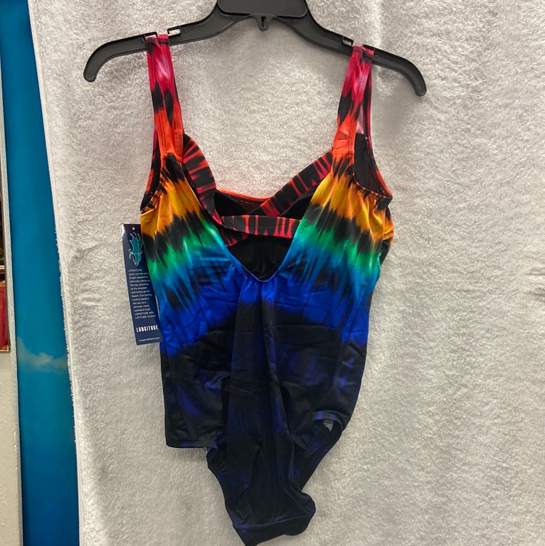 Longitude Heated Waters New Black/Multi Size 12