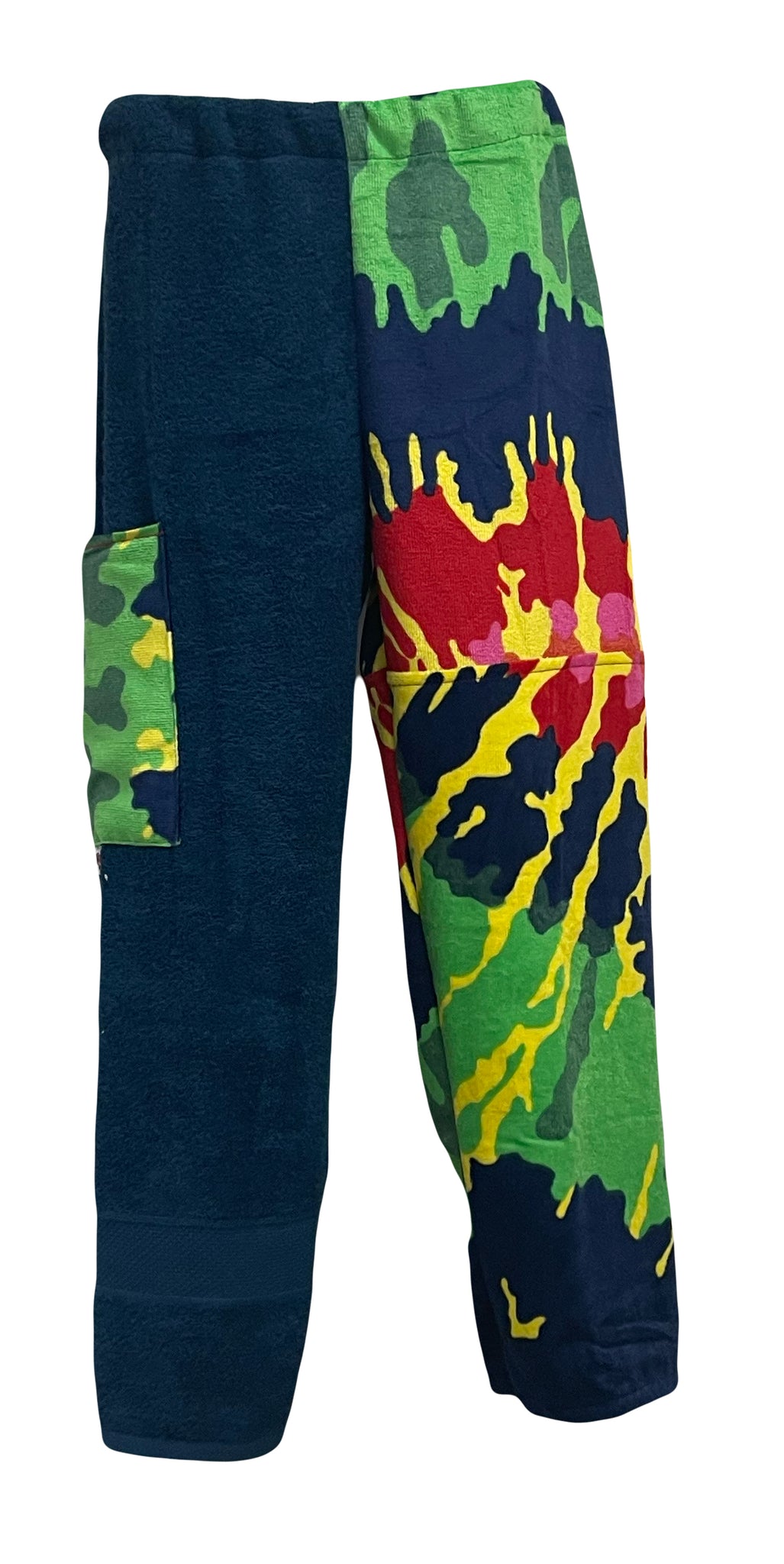Classic Tie Dye Towel Pants