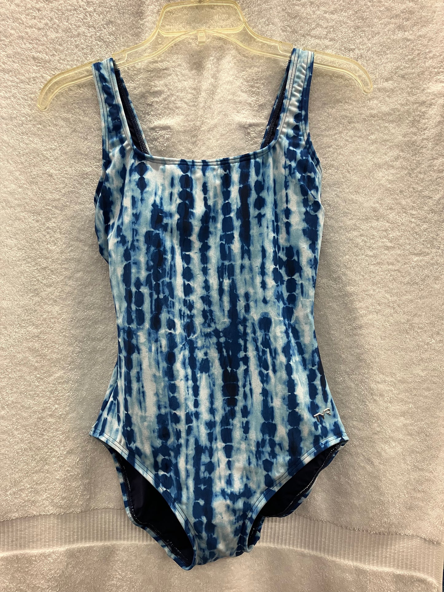TYR Scoop Neck Control Ink One Piece Women’s Suit Size 16