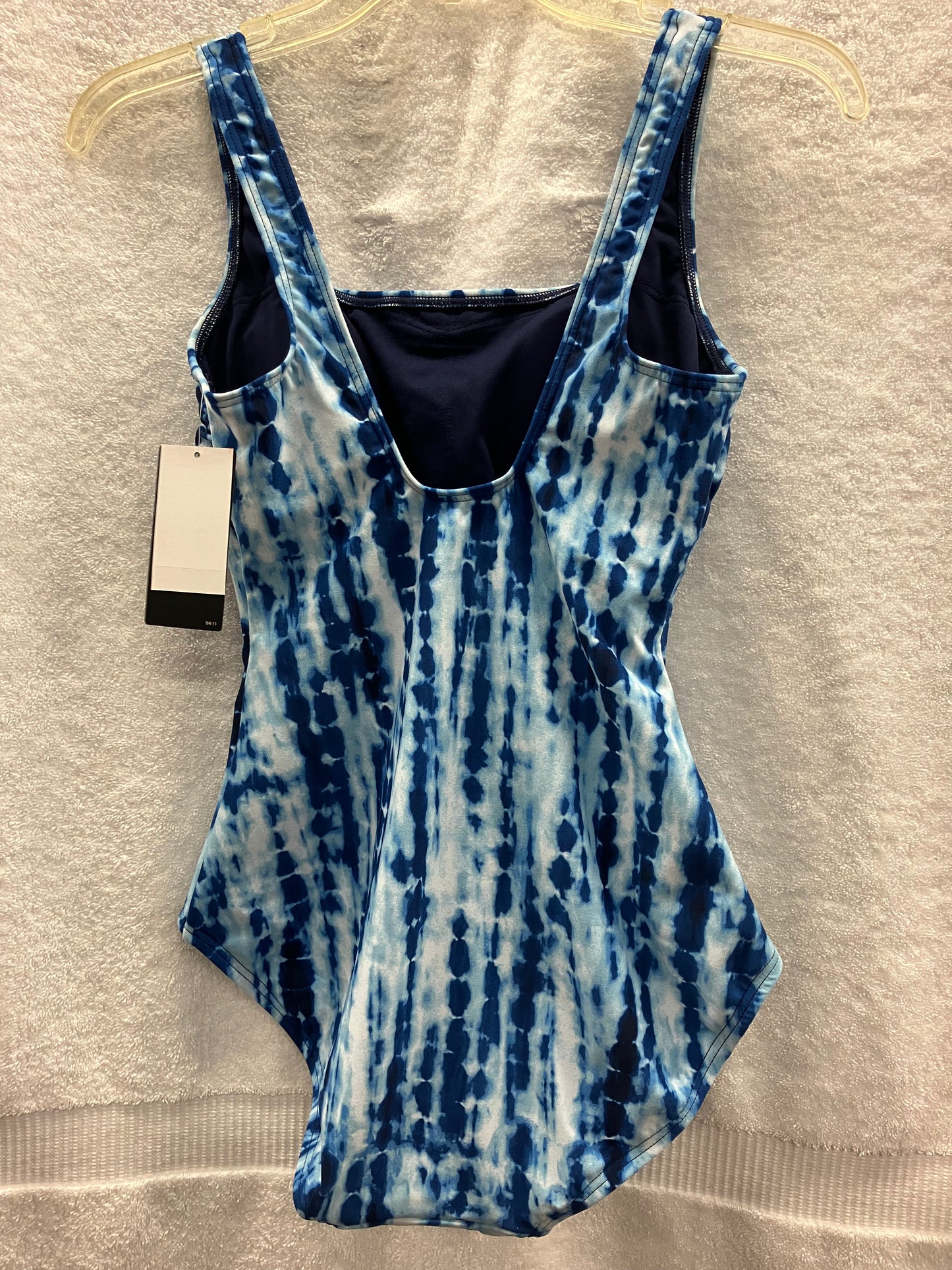 TYR Scoop Neck Control Ink One Piece Women’s Suit Size 8