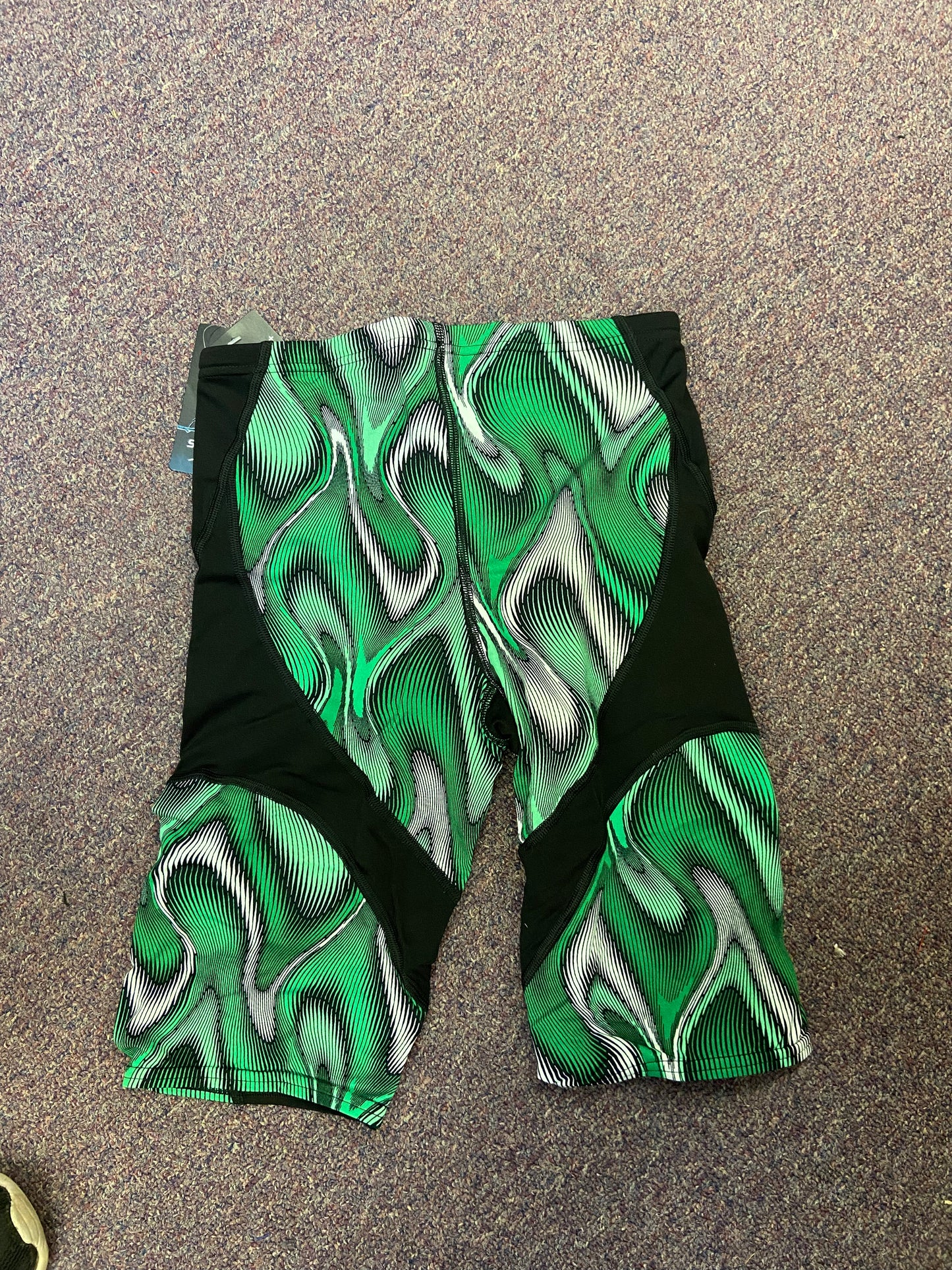 Speedo Endurance+ Team Bright Green Jammer Size 30