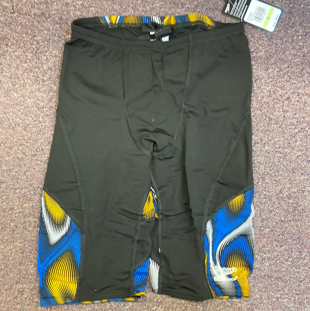 Speedo Endurance+ Team Royal Blue/Gold Jammer Size 34