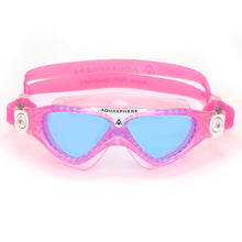 Aqua Sphere Vista Jr. Pink/Blue Tinted Lens Swim Mask