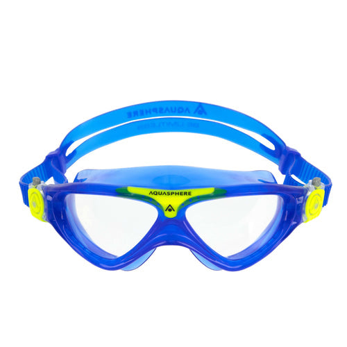 Aqua Sphere Vista Jr. Blue/Clear Lens Swim Mask