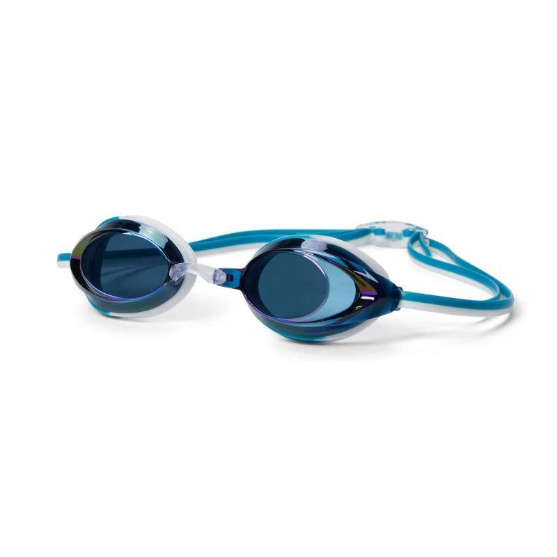 Speedo White Enamel Jr. Vanquisher 2.0 Mirrored Goggle
