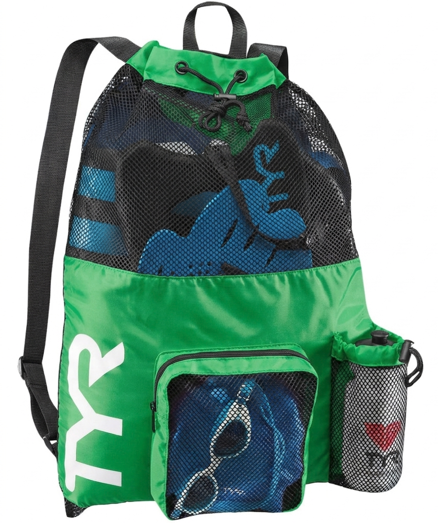 TYR Kelly Green 40L Big Mesh Mummy Backpack III