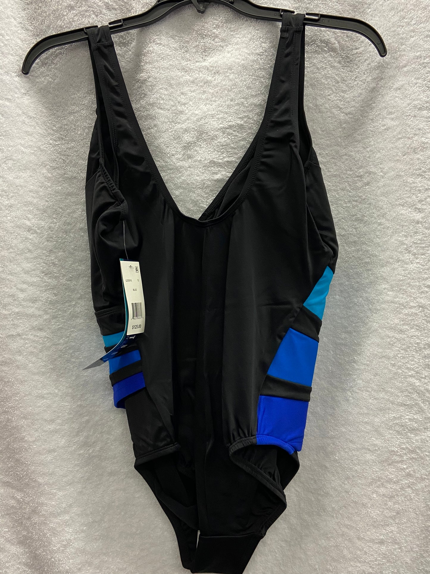 Longitude Blue One Piece Suit Size 12