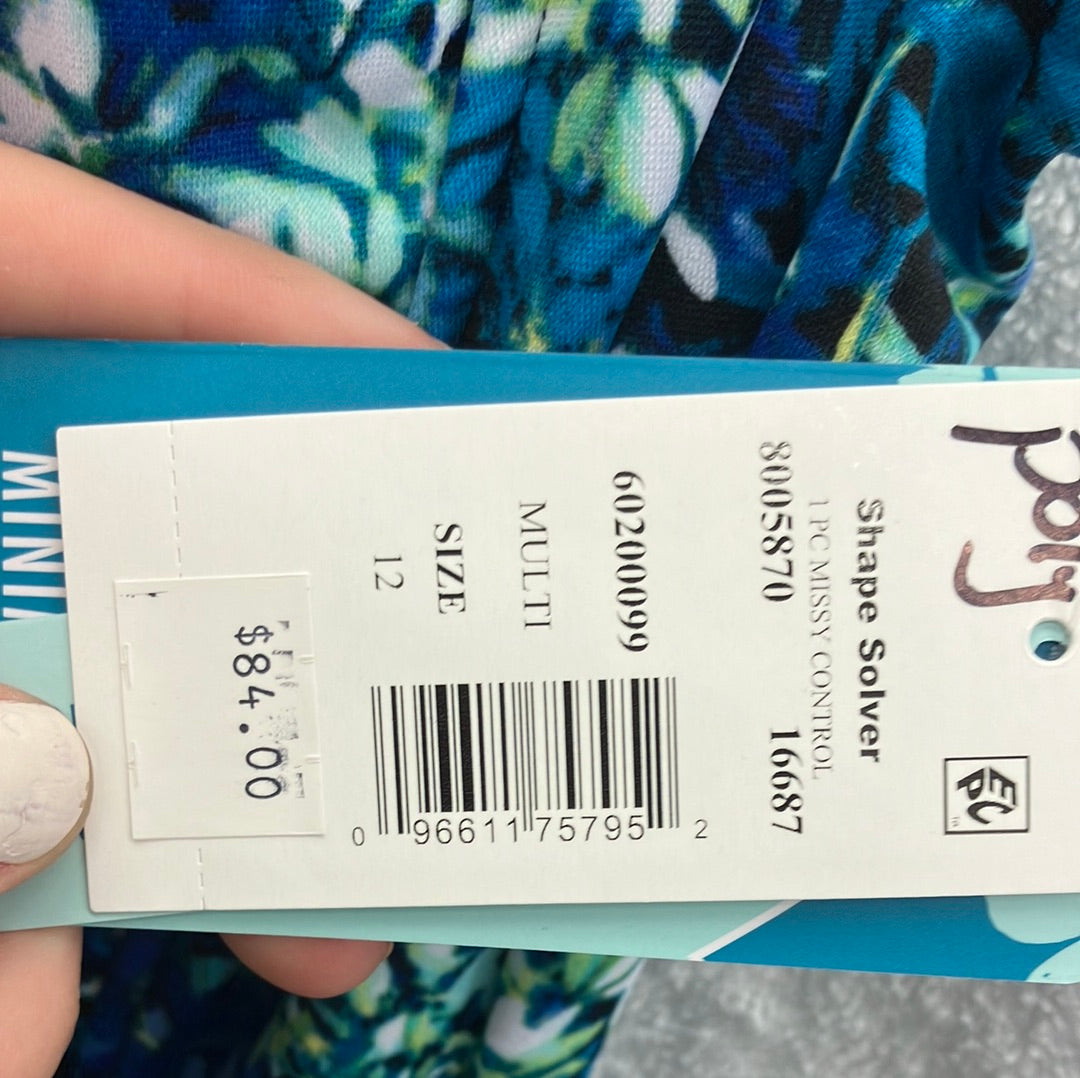 Penbrooke Multicolor Shape Solver One Piece Missy Control Size 12