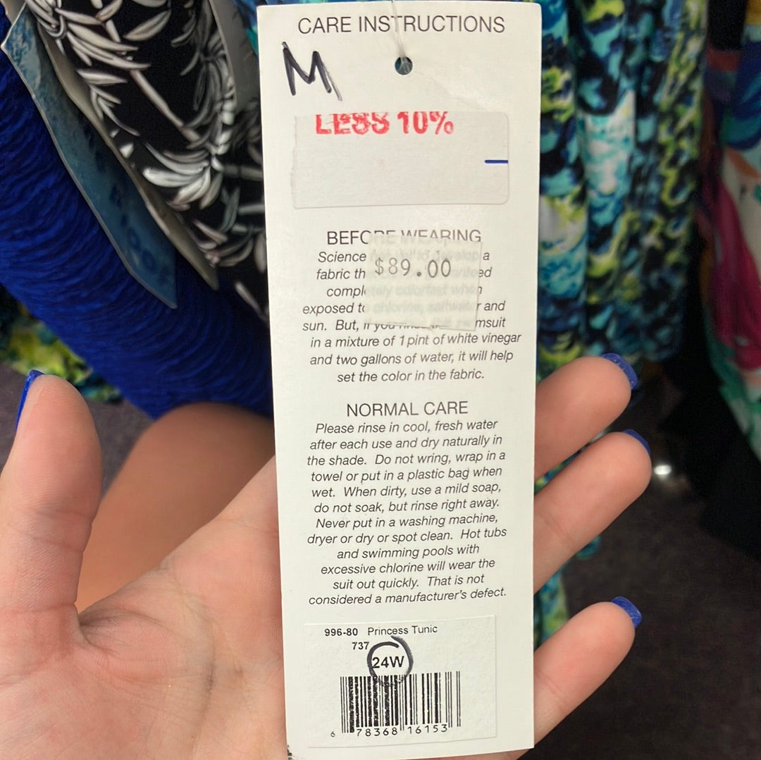 Life by t.h.e. Princess Tunic Suit Size 24W