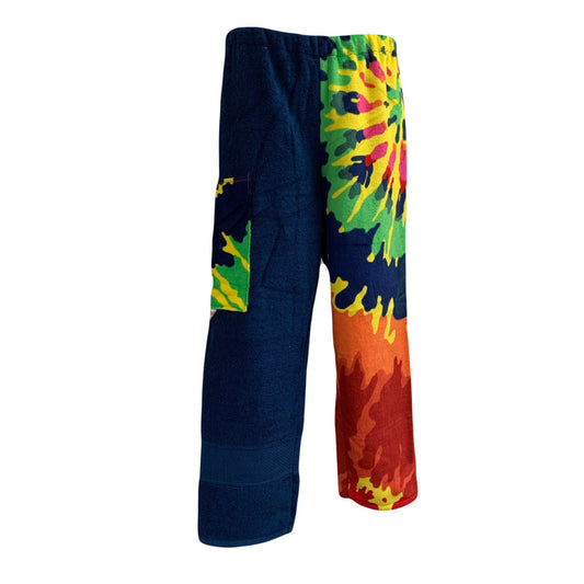 Classic Tie Dye Towel Pants