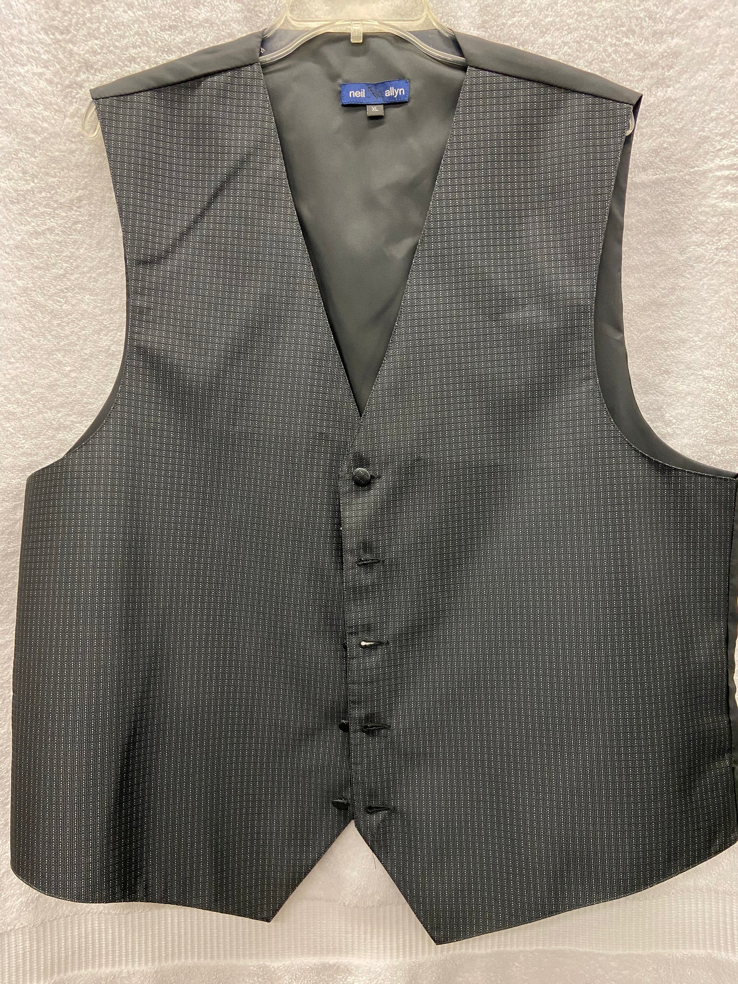XL Gray Patterned Vest
