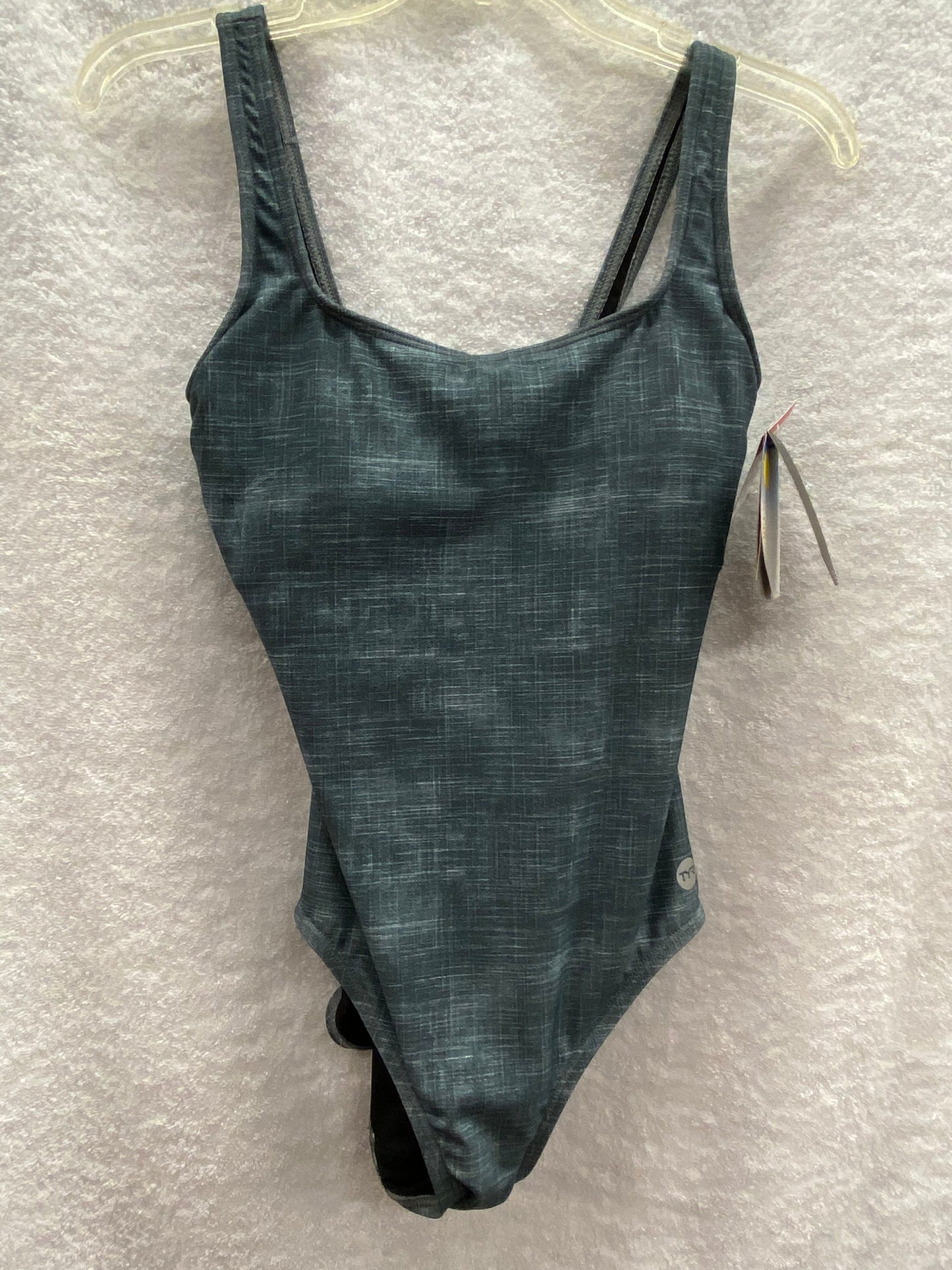TYR Grey Sandblast Scoop Neck Control Lift Suit Suit Size 8