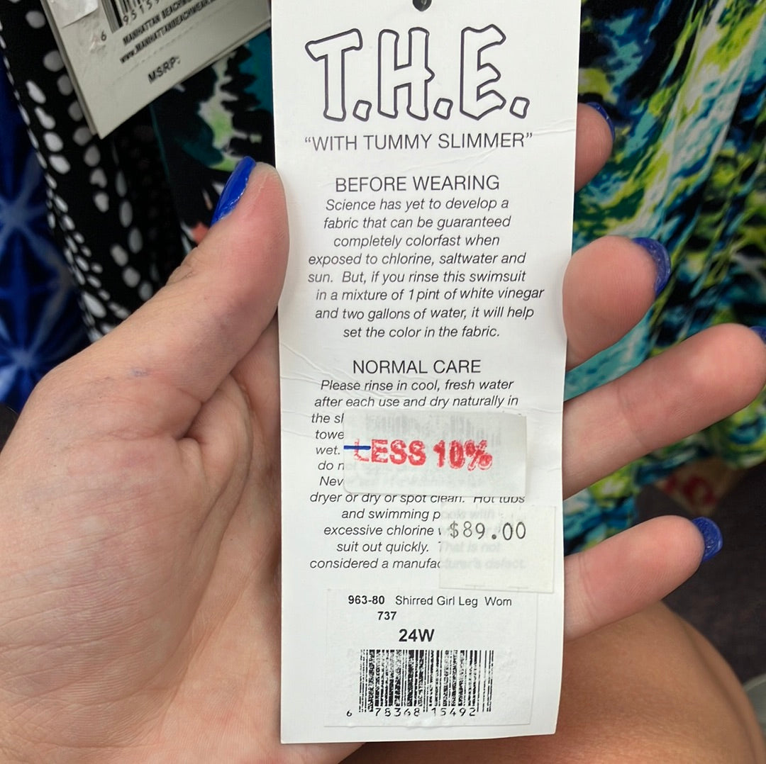 Life by t.h.e. Shirred Girl Leg Size 24W