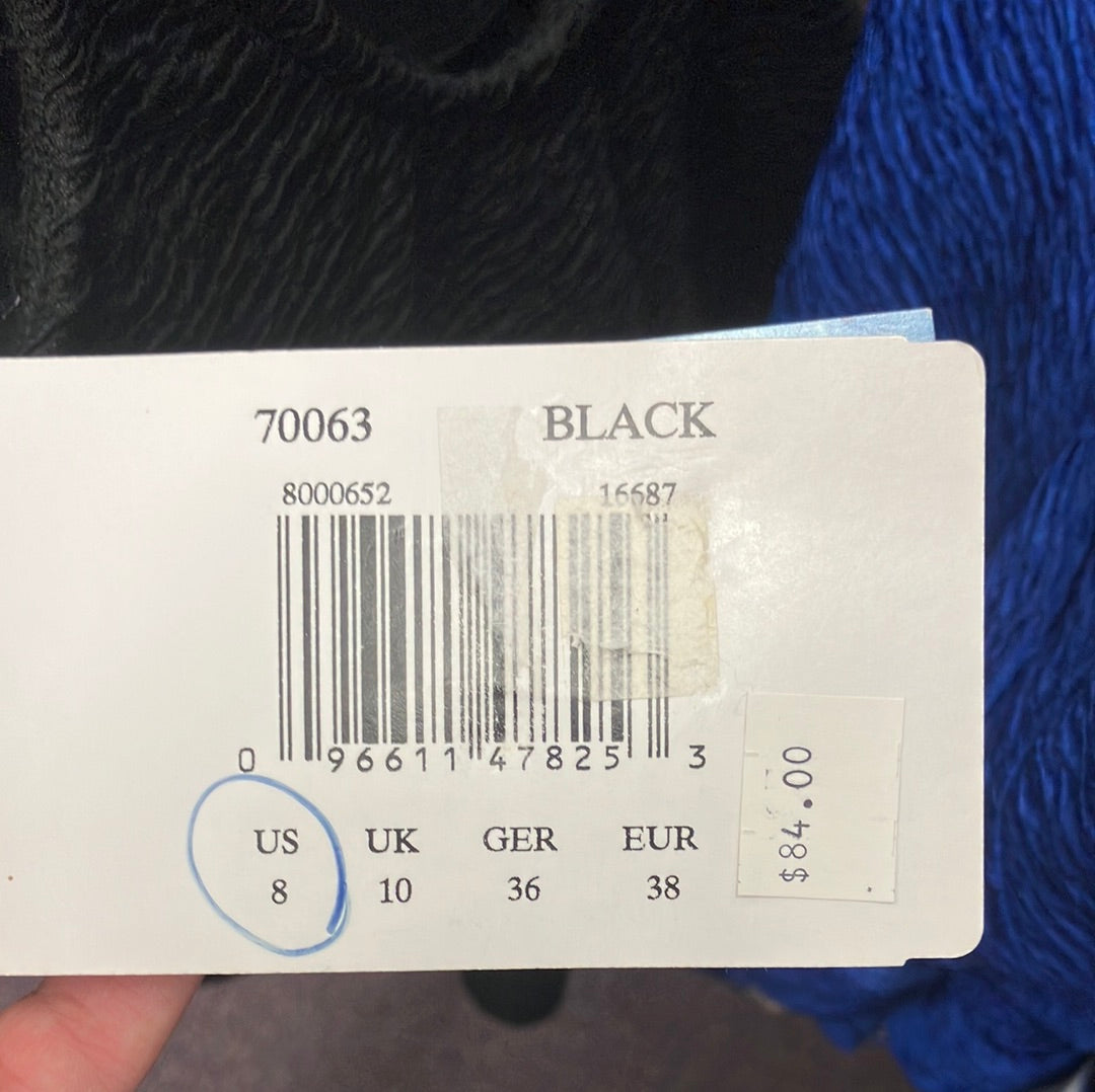 Penbrooke Black Krinkle One Piece Suit Size 8
