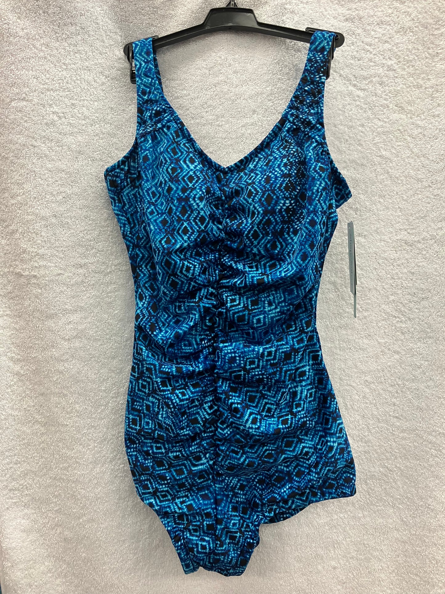 Penbrooke Blue Shape Solver One Piece Missy Control Size 10