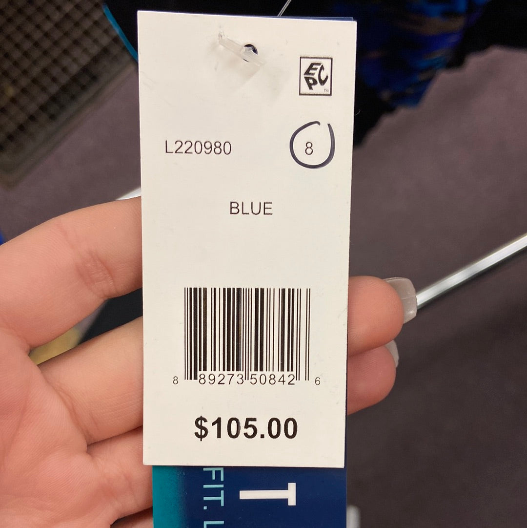 Longitude One Piece Blue Size 8