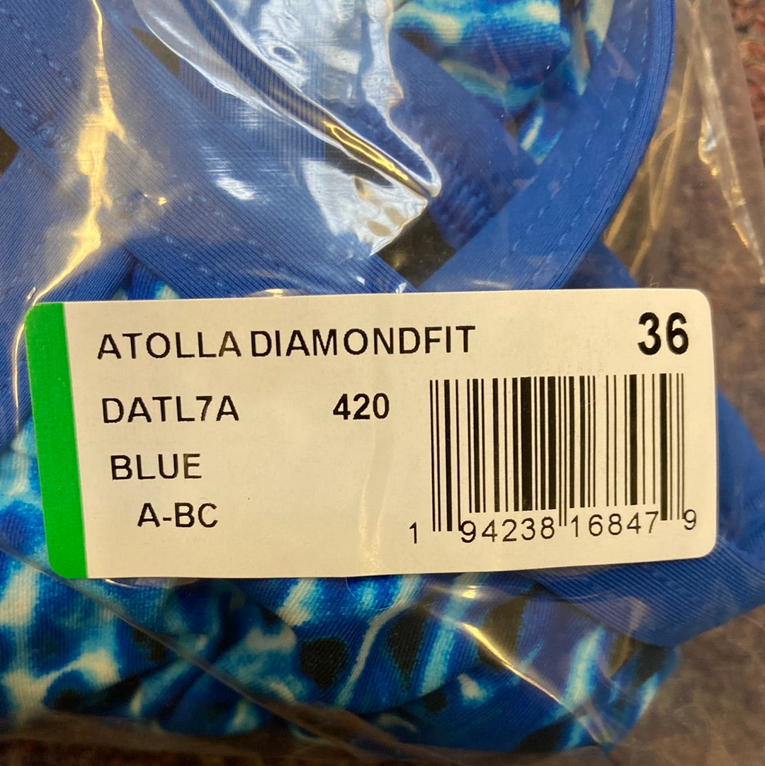 TYR Female Atolla Diamondfit Blue Suit