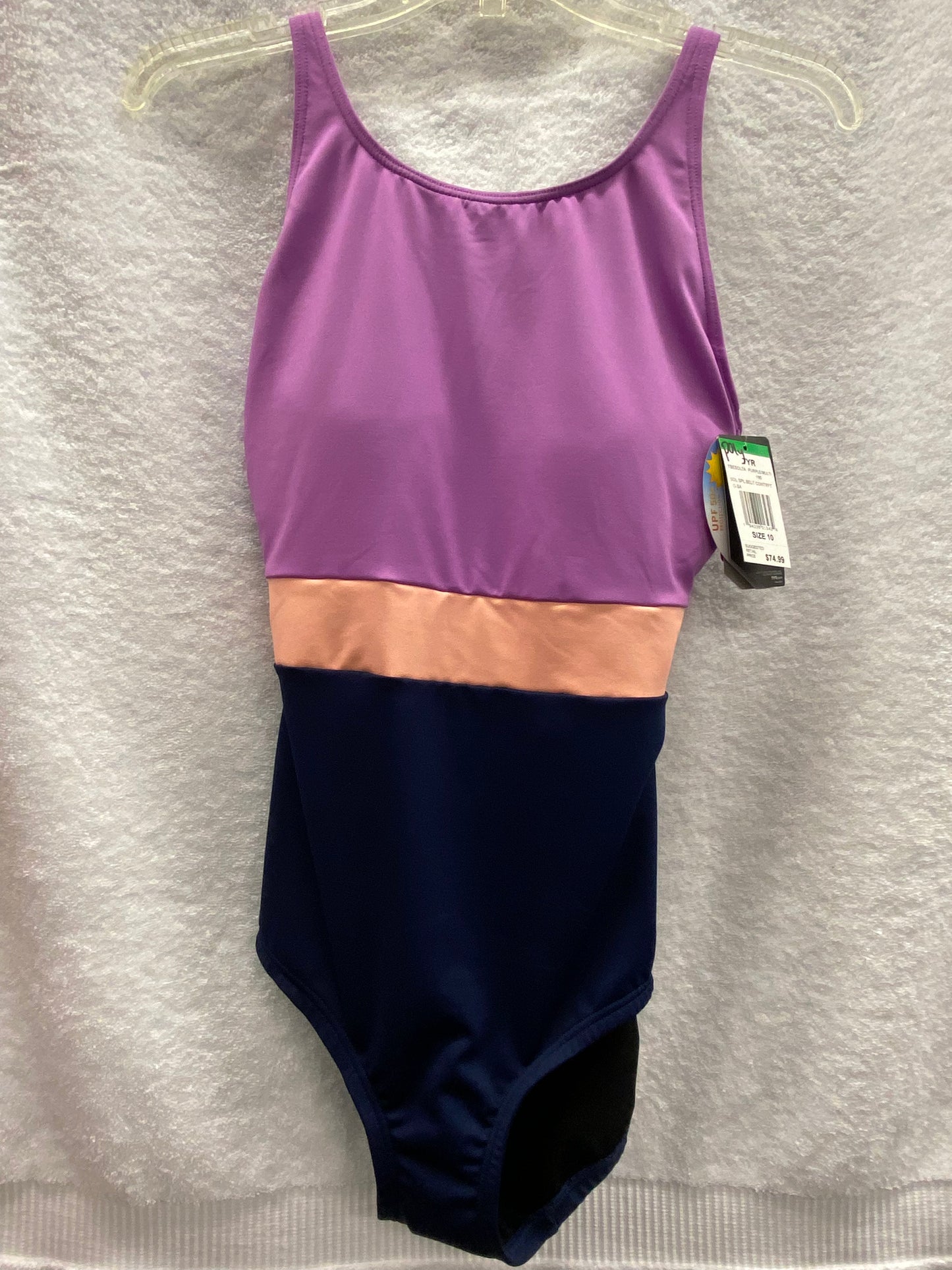 TYR Purple/Multicolor Split Belt Control Lift Size 10