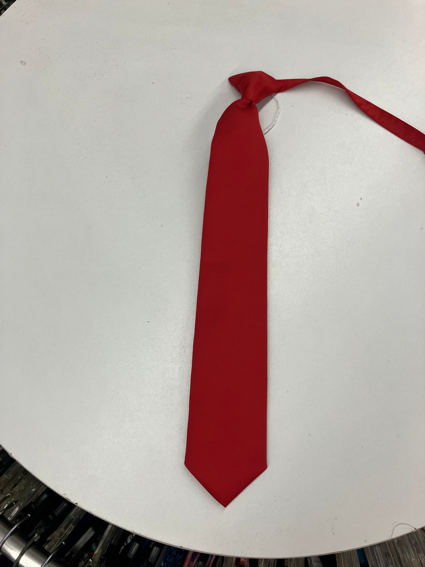 Red Long Tie