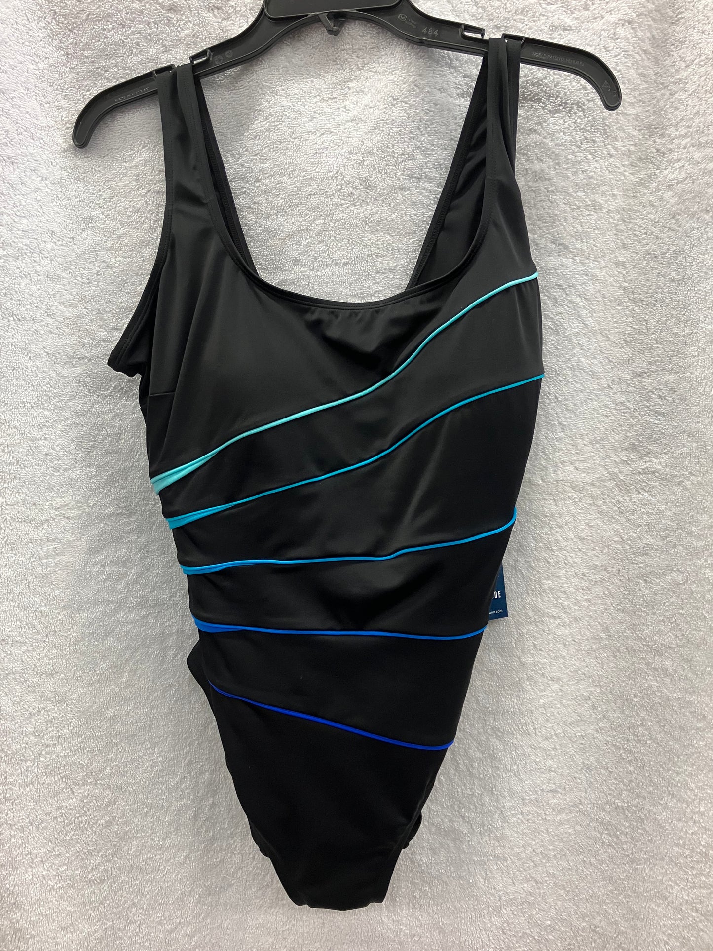 Longitude Blue One Piece Suit Size 12
