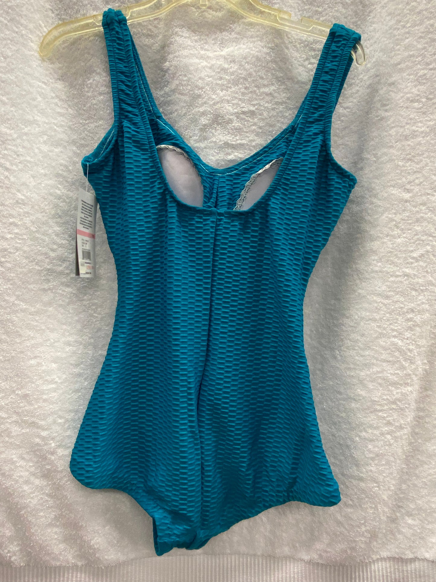 Maxine Emerald Textured Spa Shirred Suit Size 10