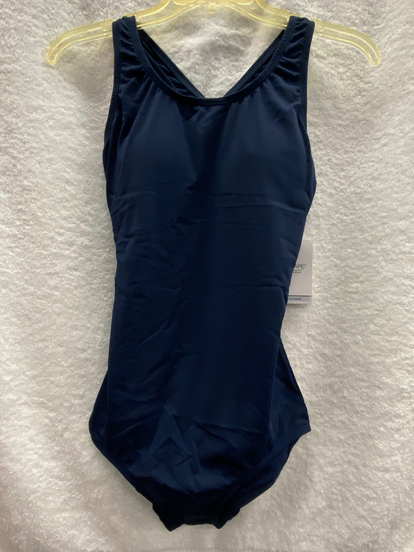Dolfin Navy H Back One Piece Suit Size 10