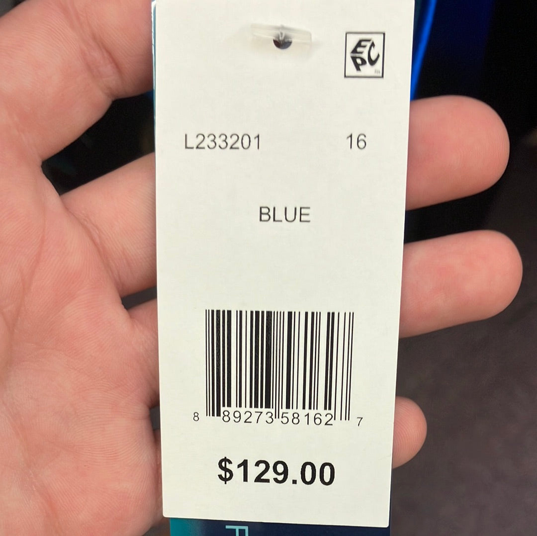 Longitude Blue One Piece Suit Size 16
