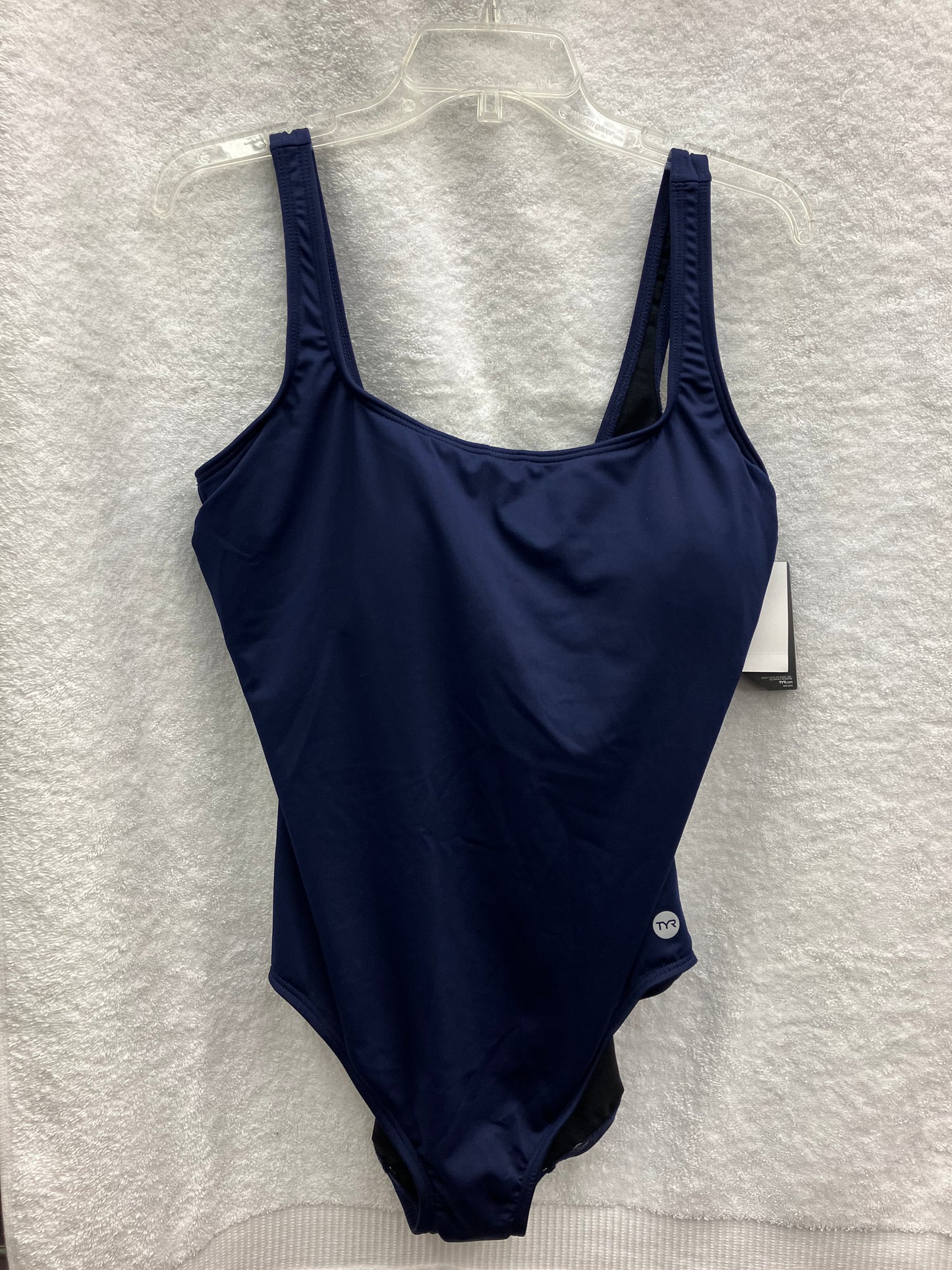 TYR Navy Scoop Neck Control Lift Suit Size 22