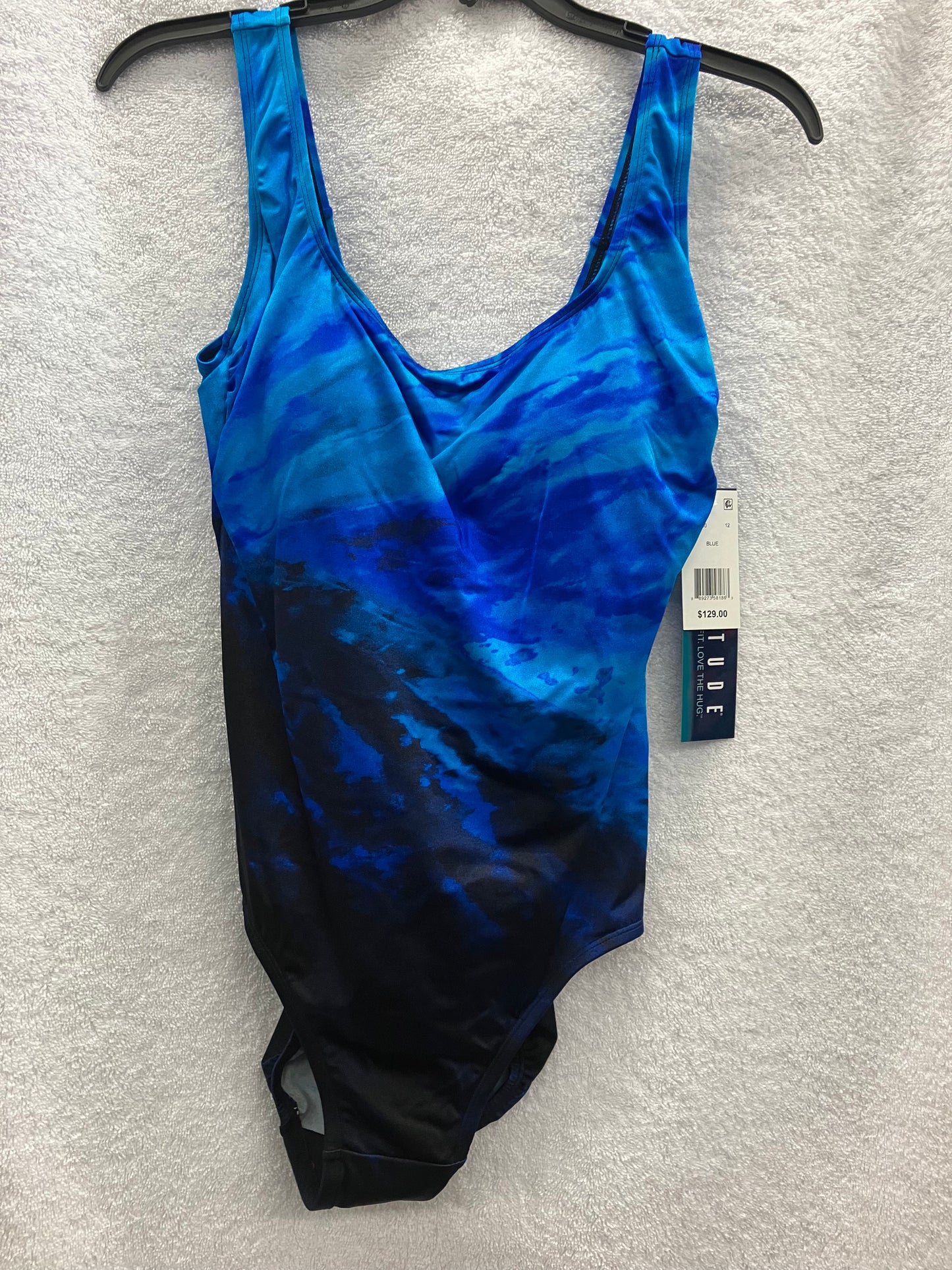 Longitude Blue One Piece Suit Size 12