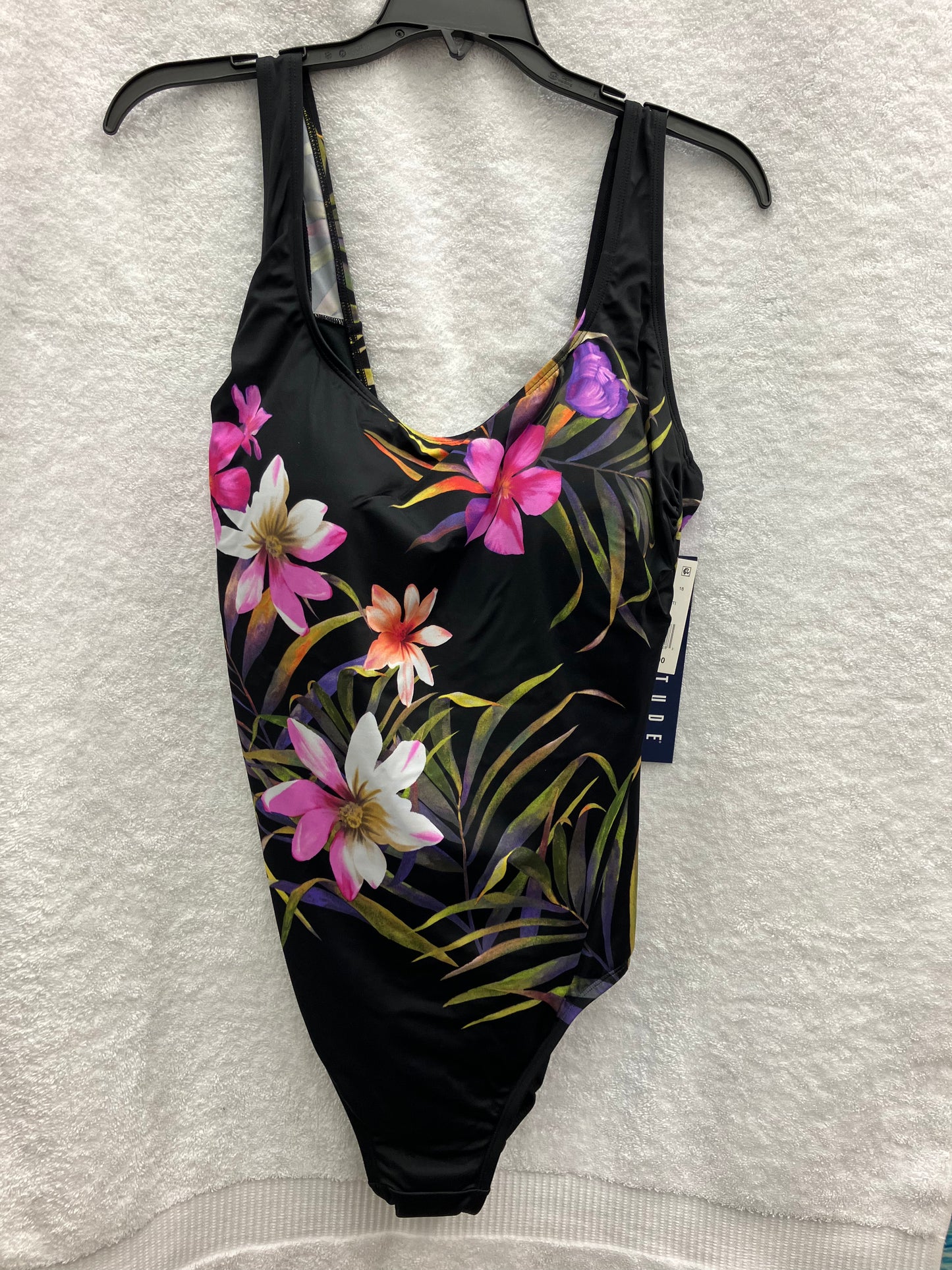 Longitude Pink Multicolor One Piece Suit Size 18