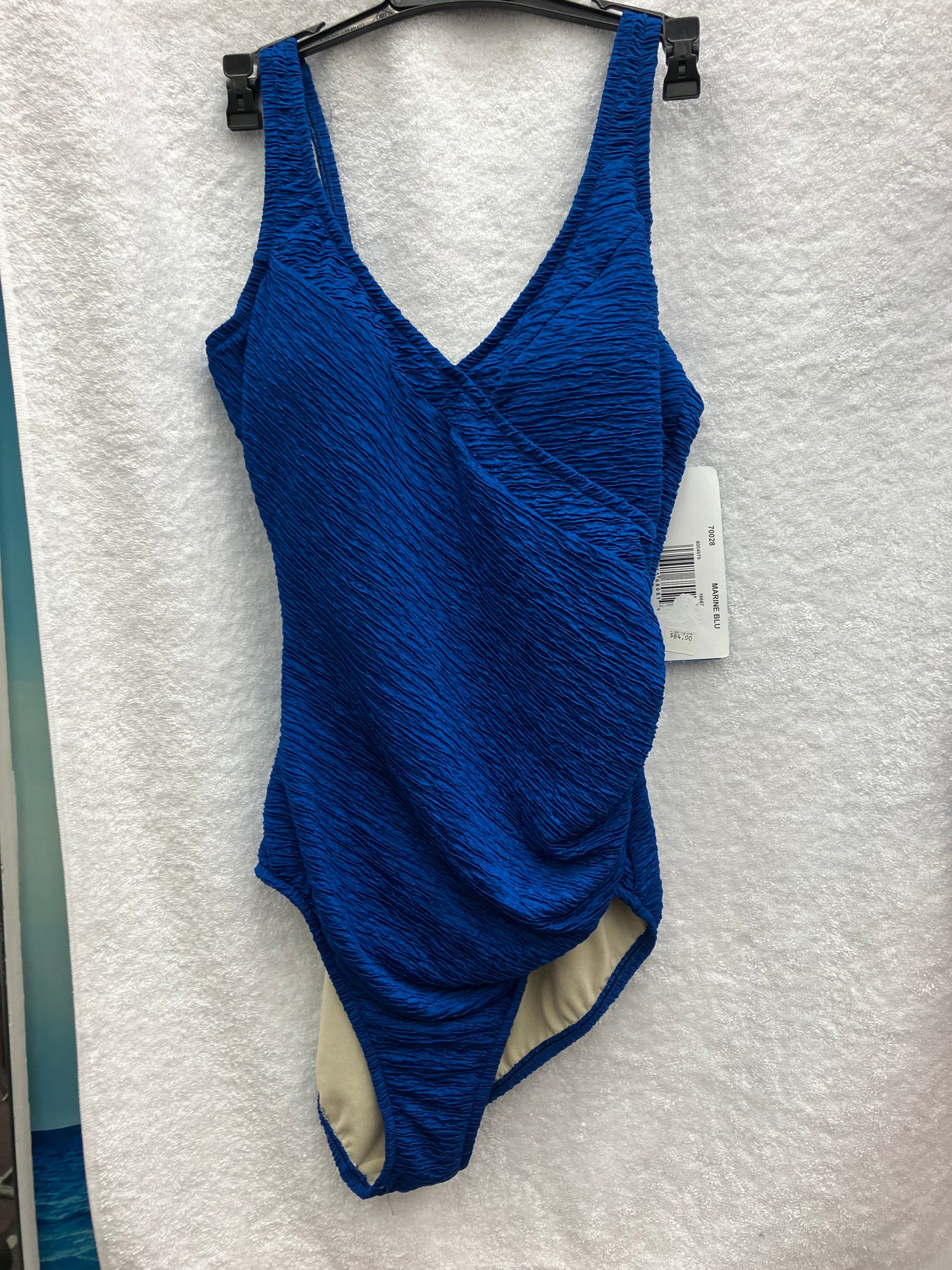 Penbrooke Marine Blue Surplice Suit Size 14