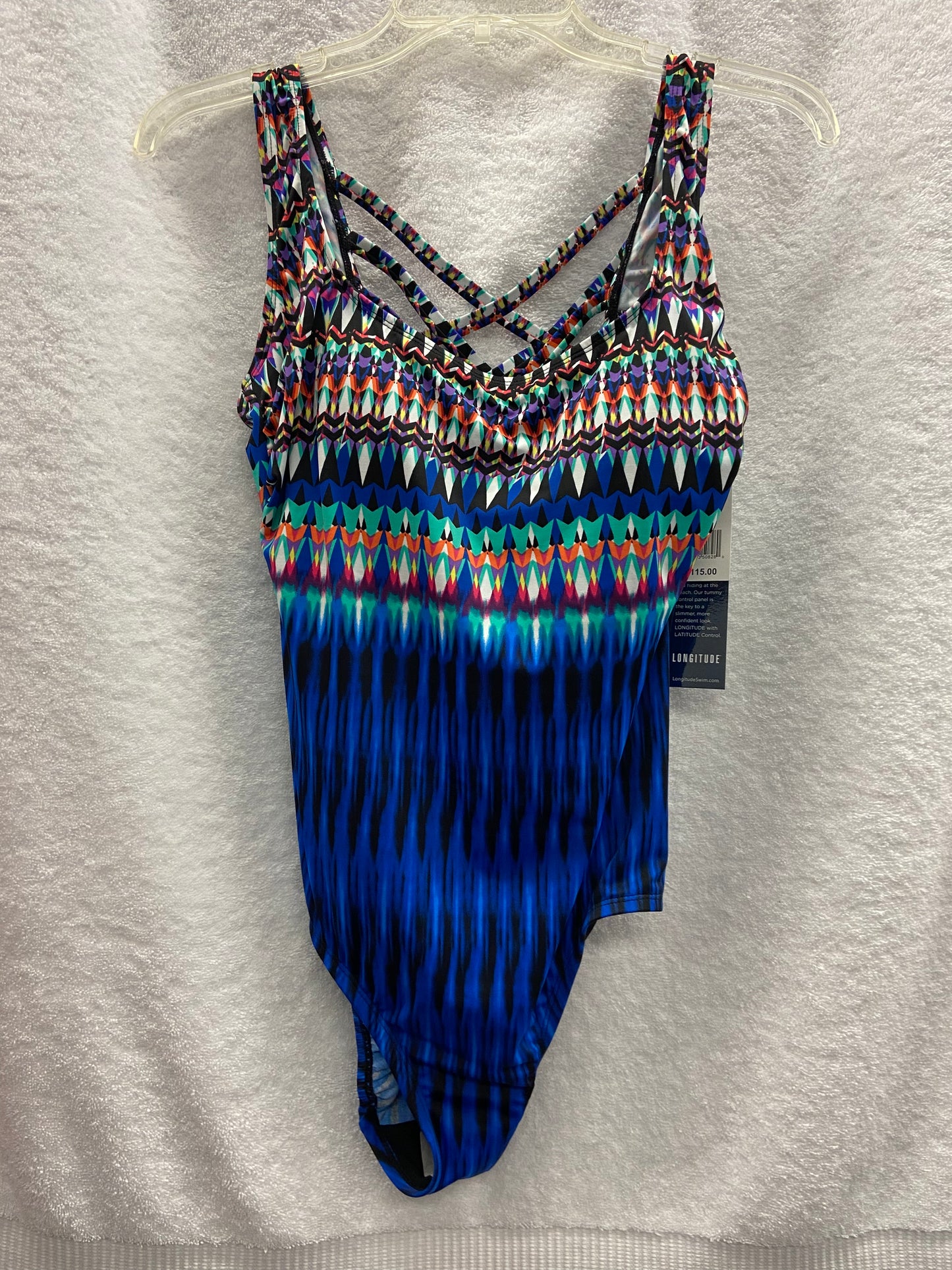 Longitude Multicolor One Piece Suit Size 10